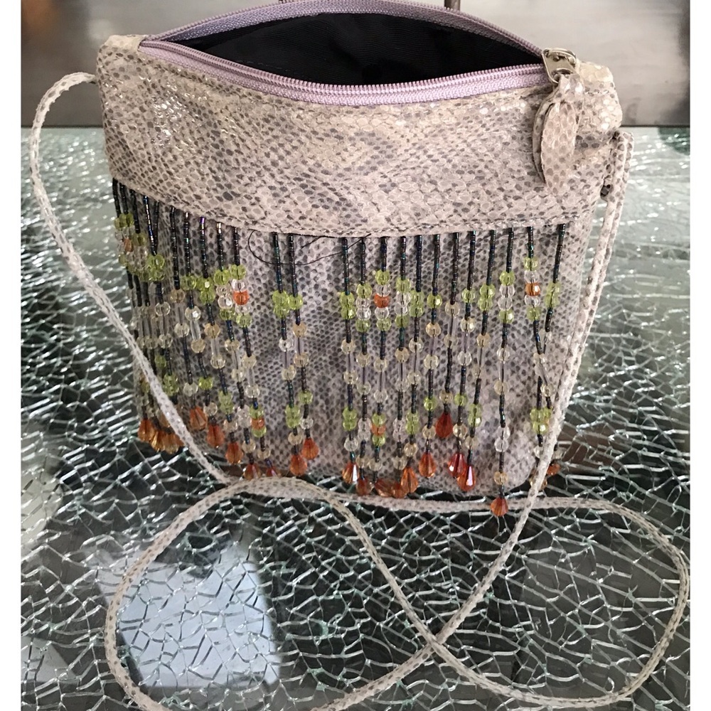 Cache 8 by 8 Beaded shoulder Purse Sale